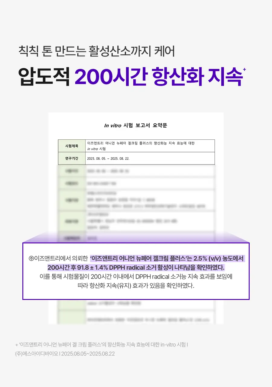 [NCT 재민PICK/리뉴얼] 이즈앤트리 어니언 뉴페어 겔크림 플러스 50ml 상세페이지 27